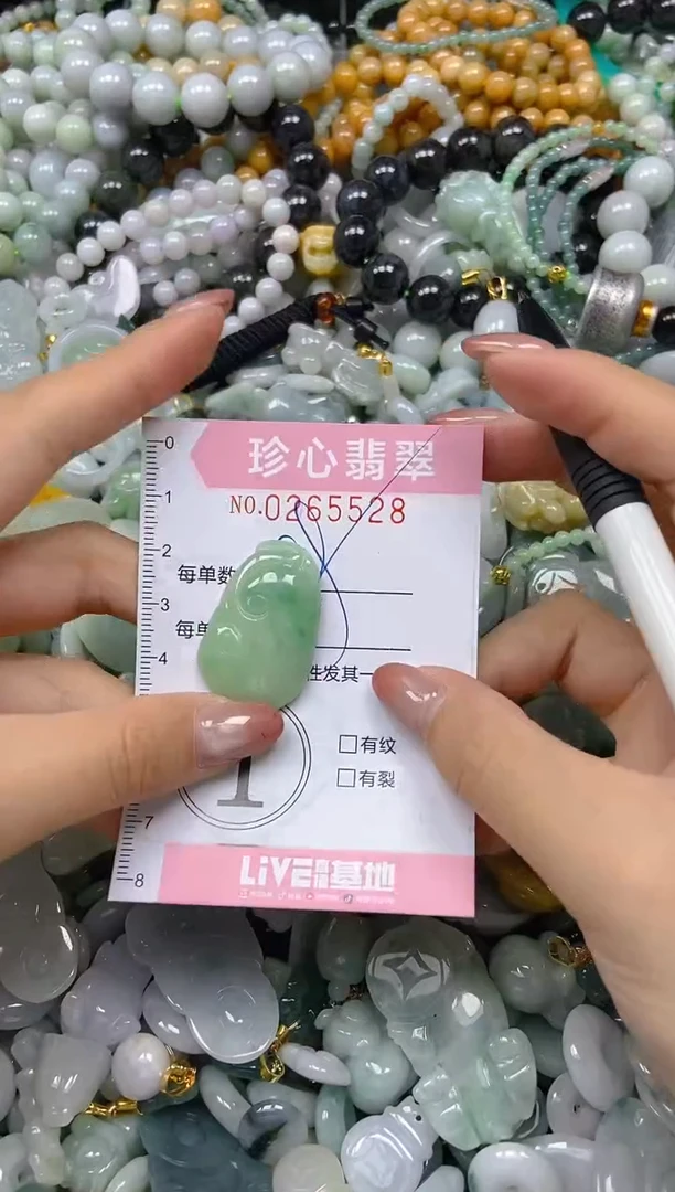 翡翠未镶嵌颈饰闪购0265528