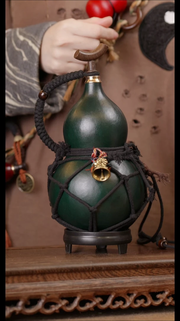 170号精品天然大漆酒葫芦一物一拍~