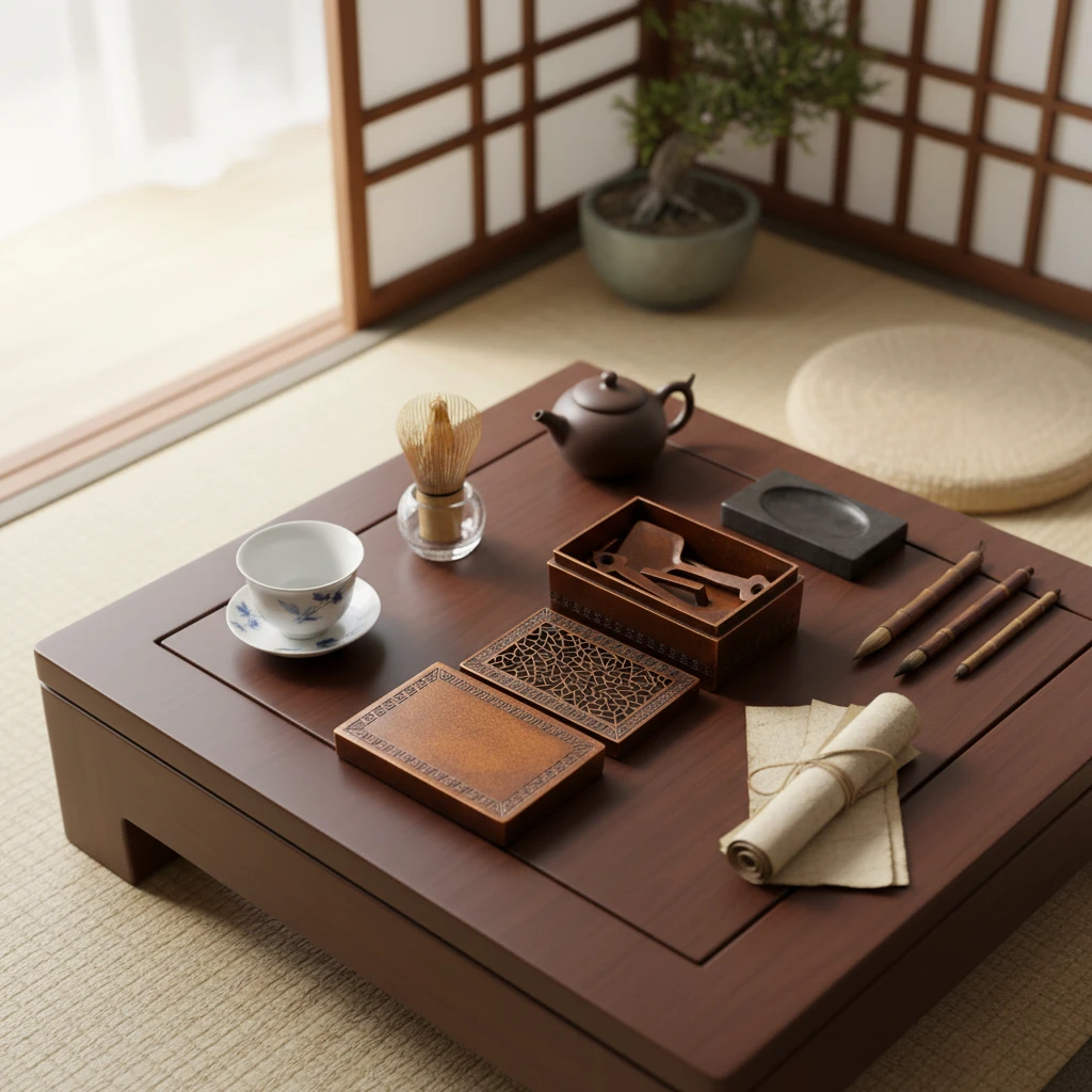 王明迷你长方篆炉+小香灰+品鉴香