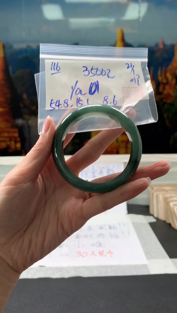 【闪购商品】翡翠手镯未镶嵌翡翠手镯 下单联系小耳机#116