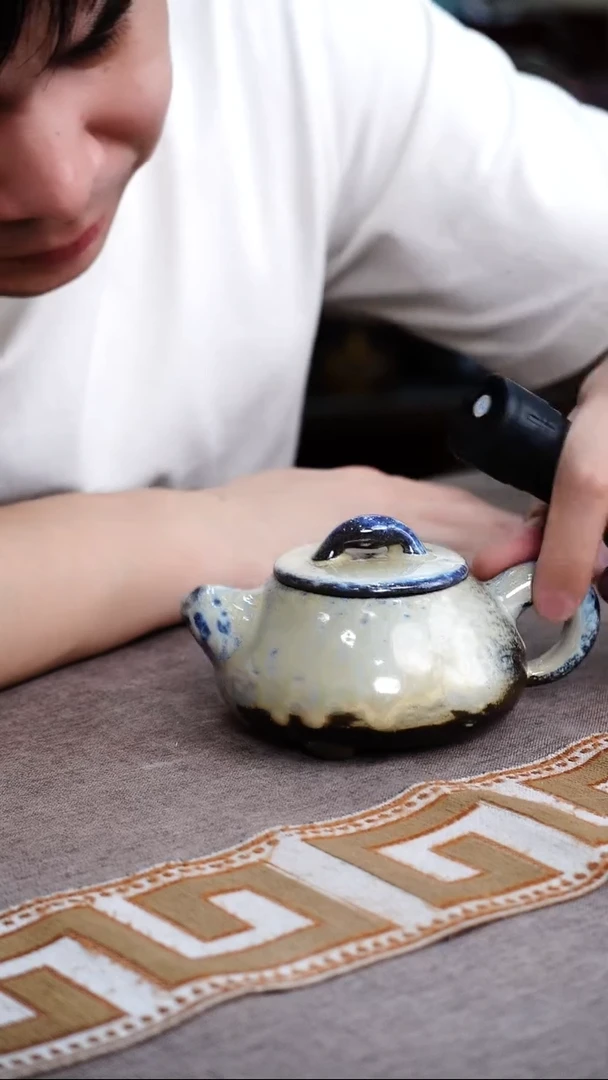 茶壶紫砂宜兴紫砂柴烧