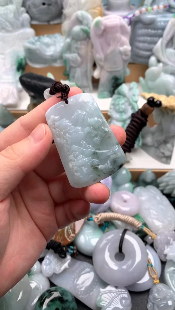 吊坠(不含链)未镶嵌翡翠1