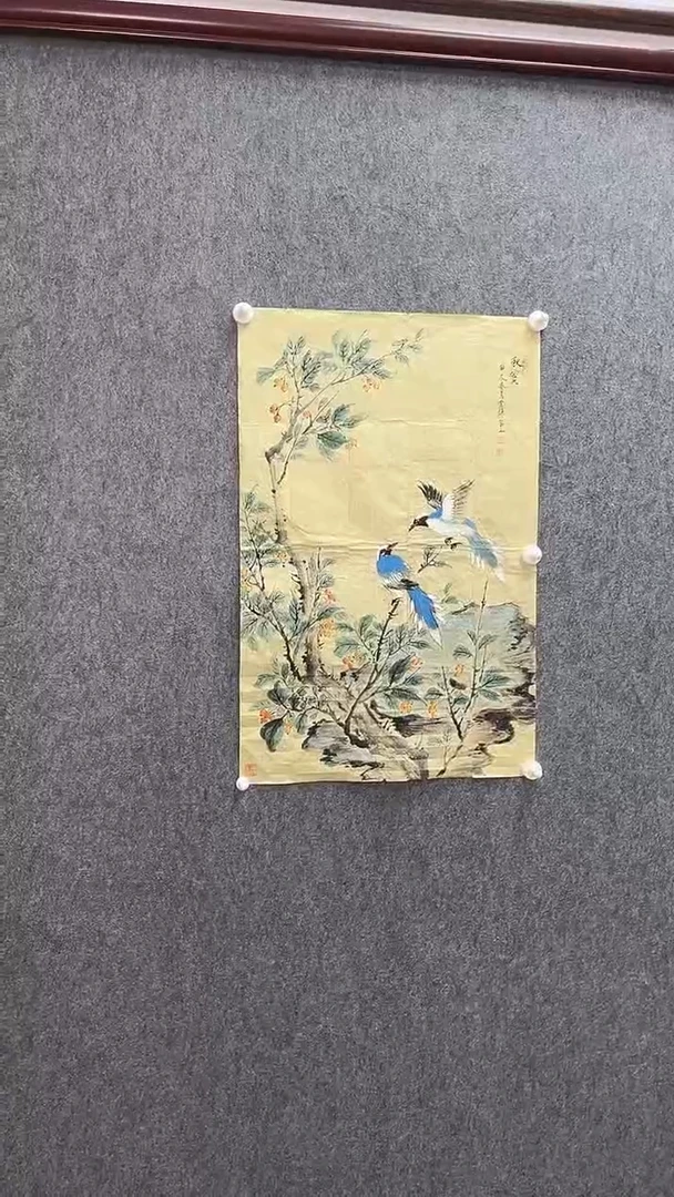 【闪购商品】国画许宜锦老师花鸟