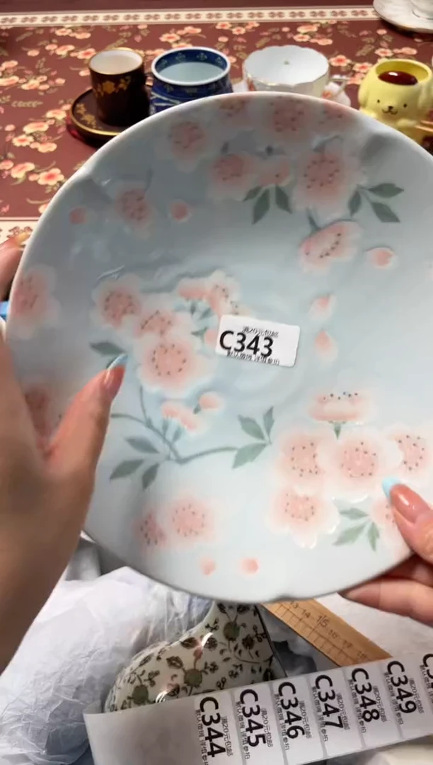 瓷片c**陈瓷器瓷器C343