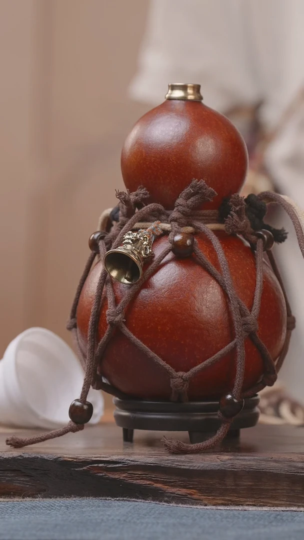 1819号精品大漆葫芦防腐防渗装水茶酒