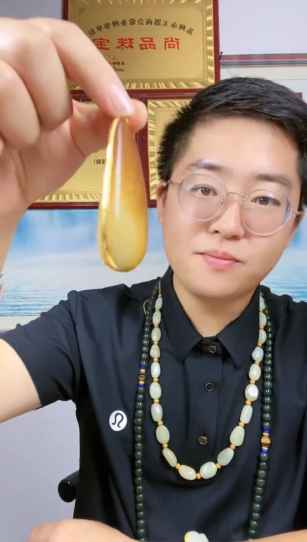 和田玉未镶嵌颈饰100