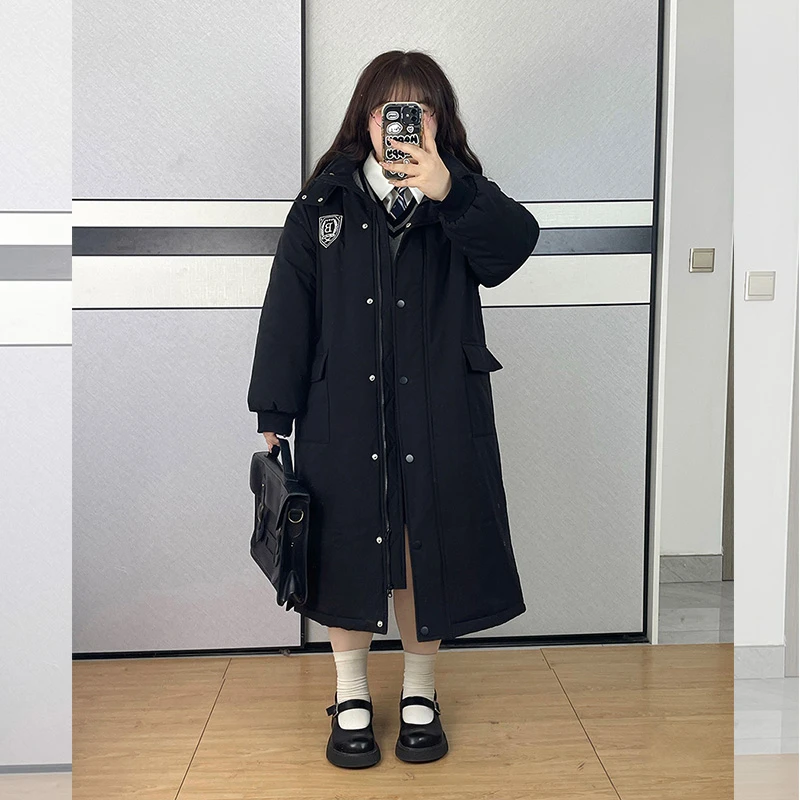 【 LT STUDIO辣条大码】冬季胖mm三防加厚加绒棉衣女外套棉服棉袄