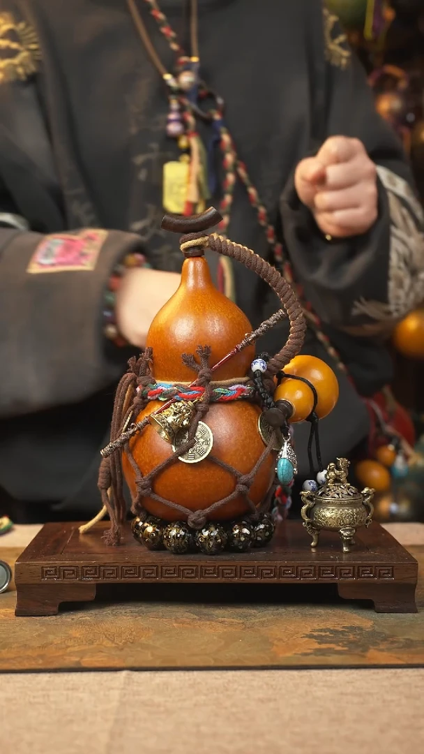 【闪购商品】291大漆葫芦一物一拍记葫堂出品