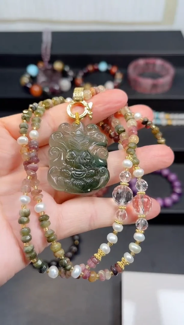 未镶嵌颈饰水晶 【百晶灵儿】定制款