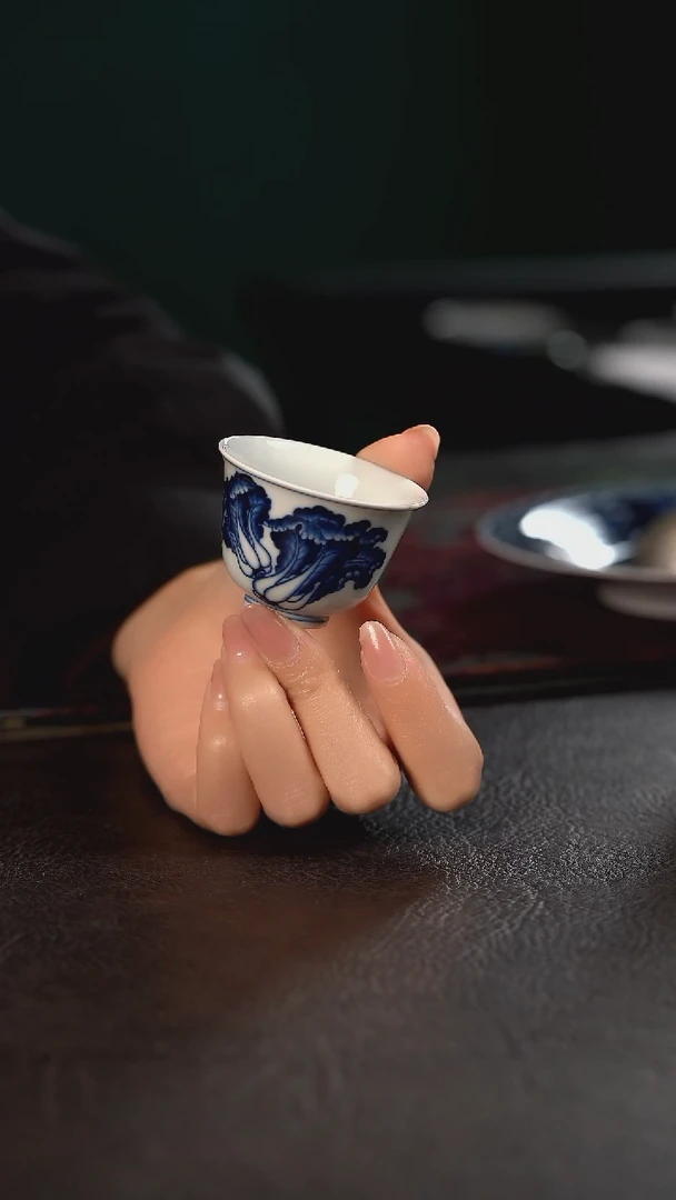 洪印慕明白菜小闻香杯