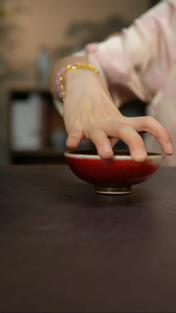 杯景德镇陶瓷杯碗柴烧多人微瑕