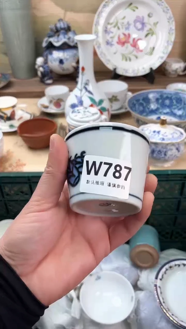 瓷片白*子787