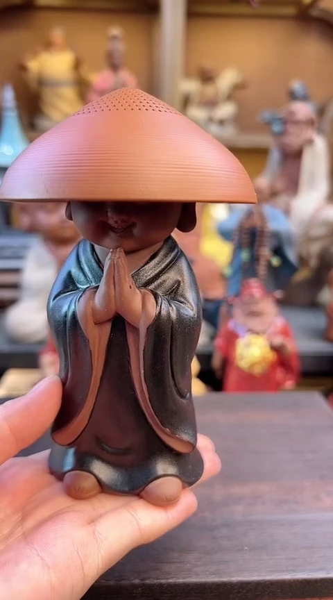 紫砂茶宠器闵茶宠摆件