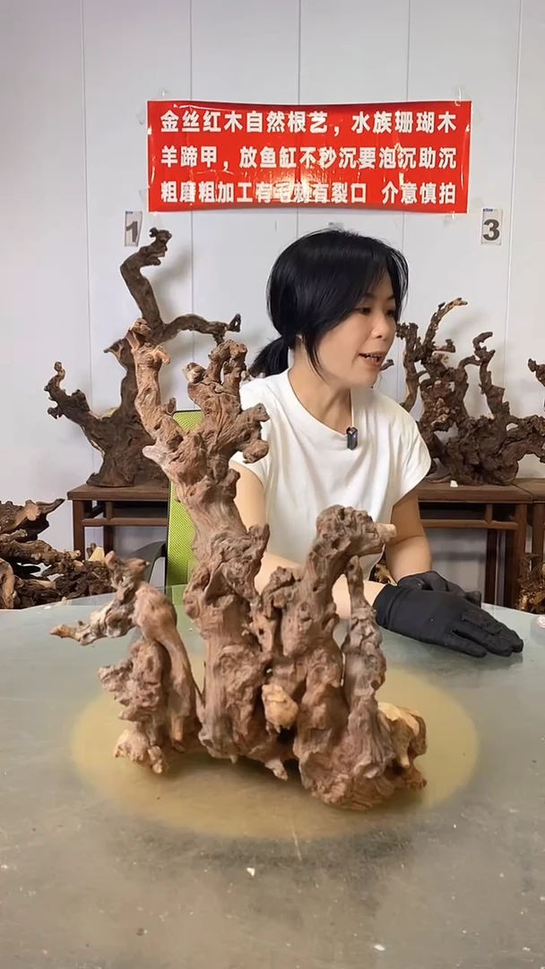 香榧木一****人金丝红木   羊蹄甲