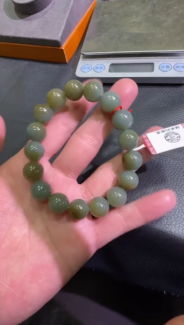 未镶嵌手串和田玉且末蓝手串（产地直发）