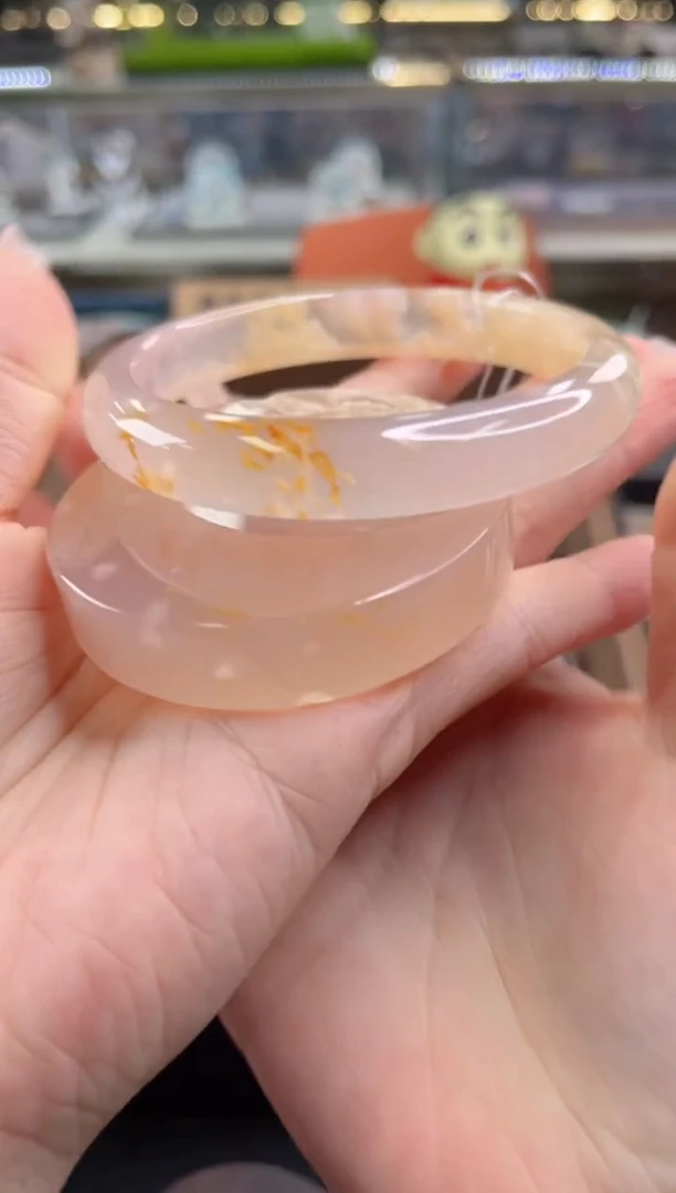 未镶嵌手镯石英质玉64圈口（赠品镯心）6593412