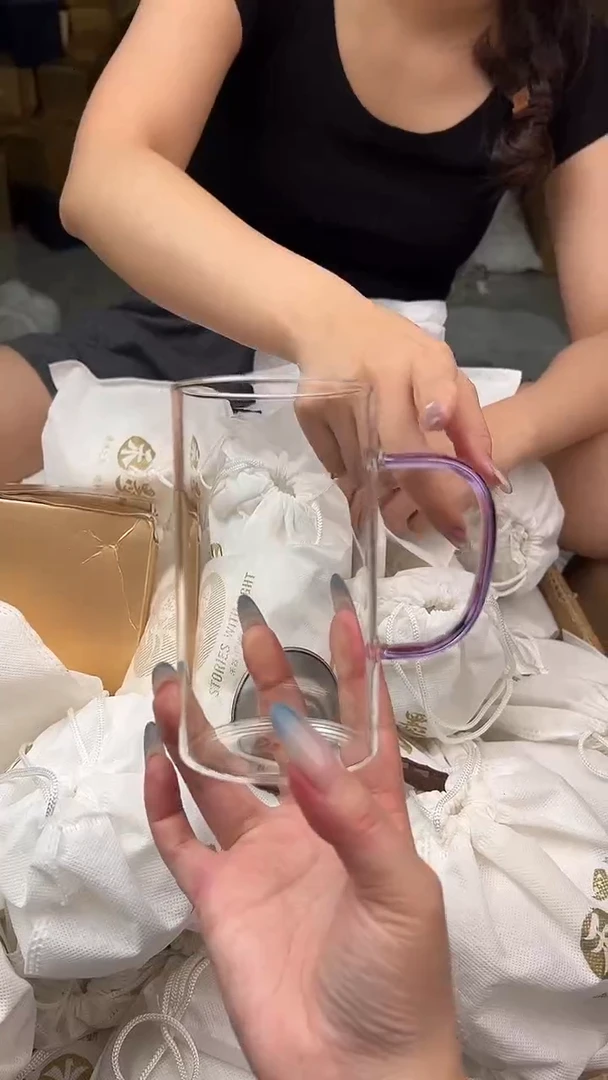 禾墨绿茶杯子浅紫色