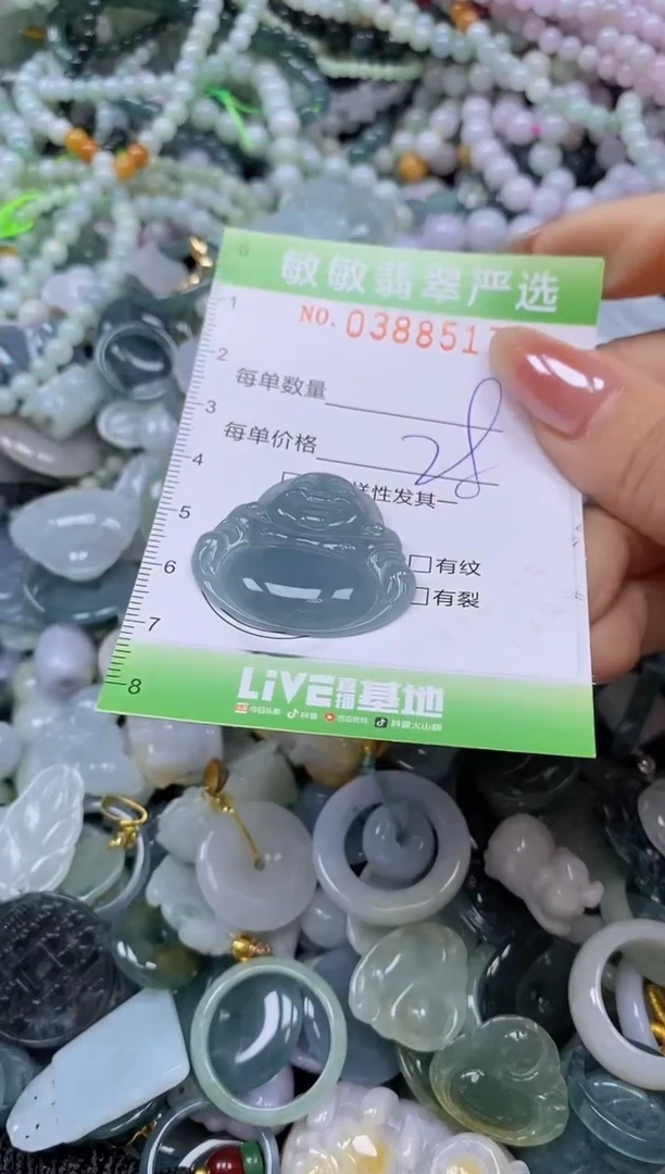 颈饰未镶嵌翡翠闪购0388517