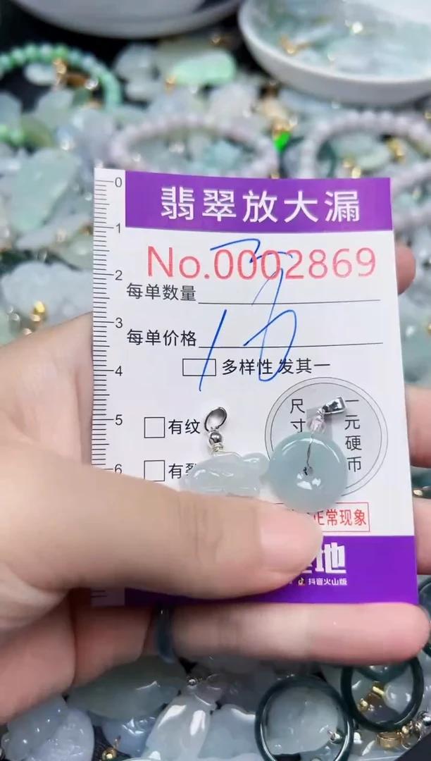 颈饰未镶嵌翡翠2869