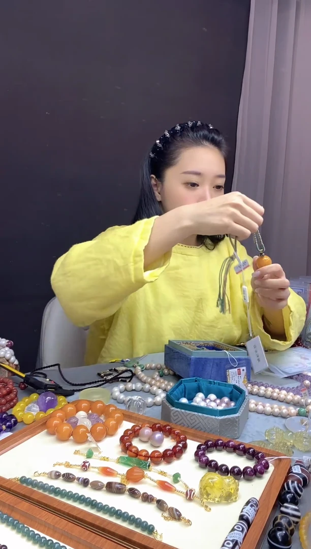 媚**M单珠挂饰一物一证 铜艺缘收藏