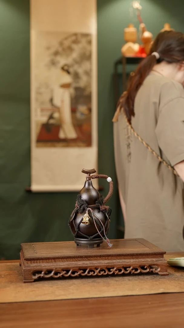 99号精品天然大漆酒葫芦一物一拍~