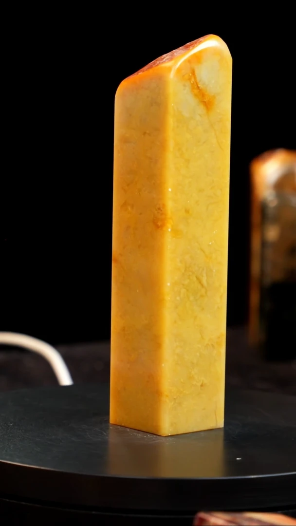 昌化石黄冻印章印章印章