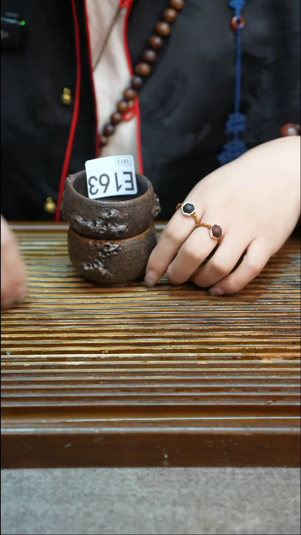 万古烧粗陶手工手做茶具