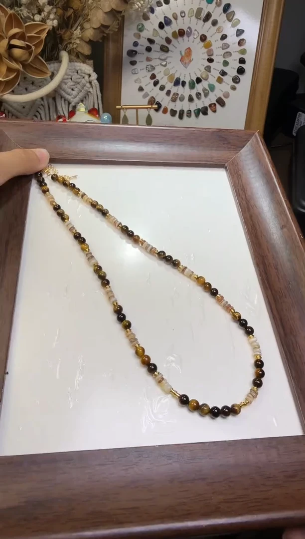 水晶摆件未镶嵌项链