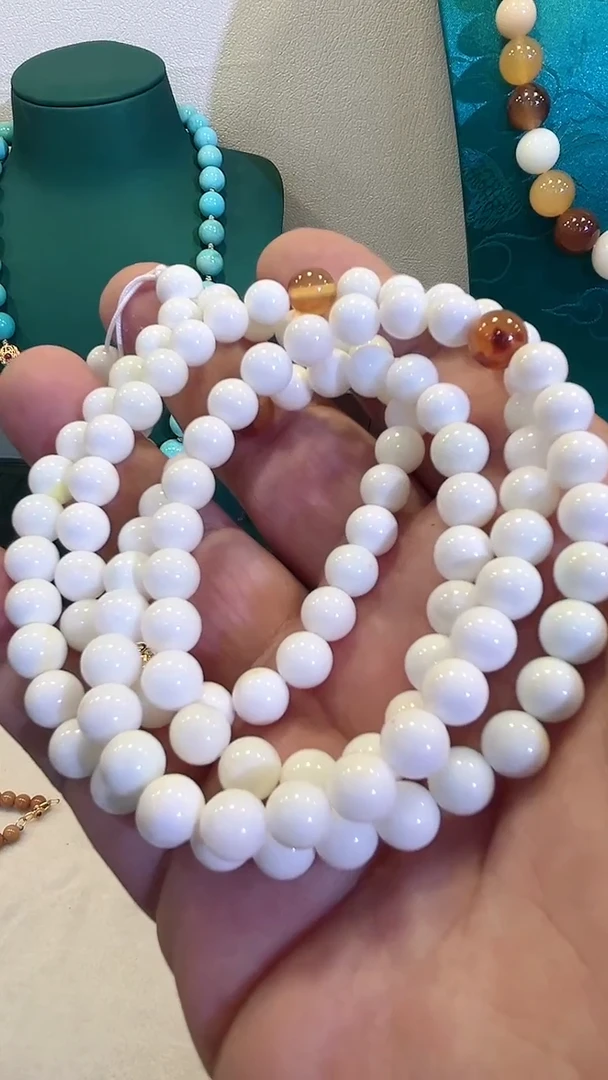 【闪购商品】蛋白石项链未镶嵌多样性发其一250122429