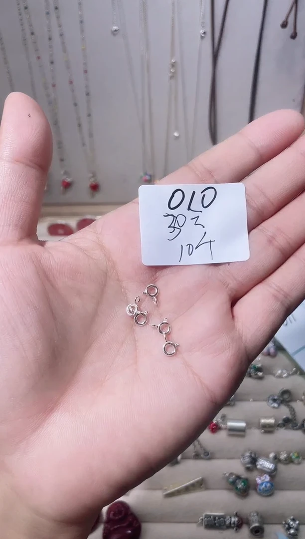 无925银美***雄纯银配件010