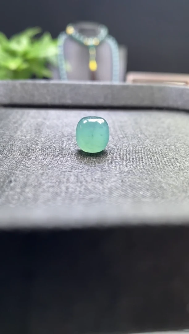 未镶嵌手链翡翠散珠卡9+mm左右老型珠