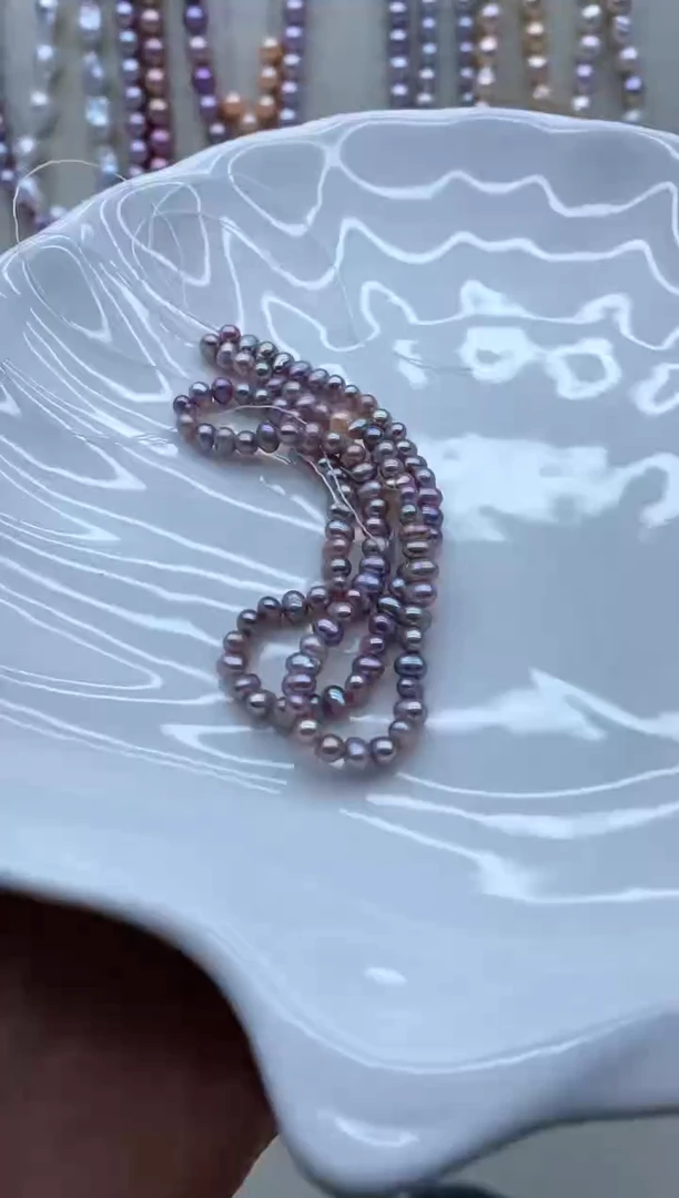 淡水珍珠未镶嵌颈饰淡水珍珠项链多样性发其一