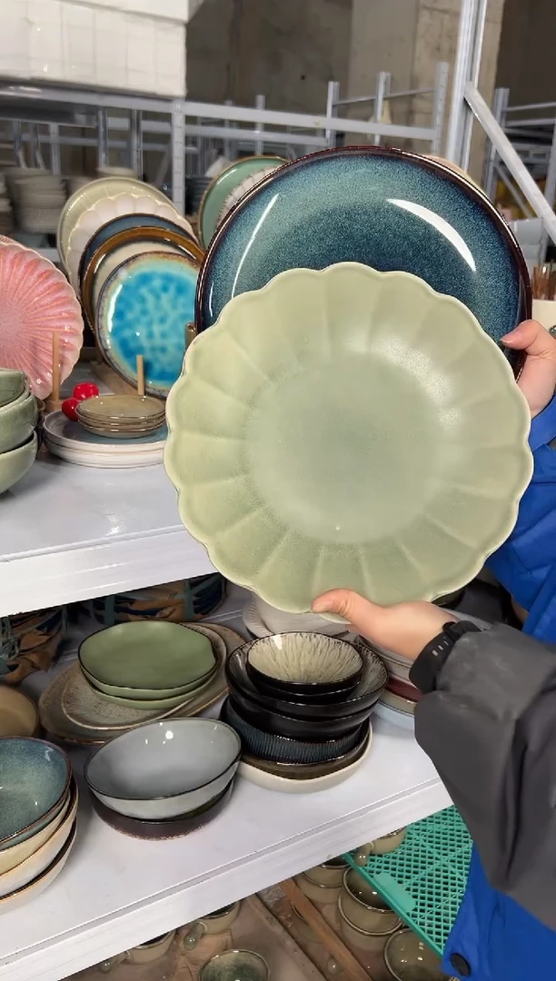 陶瓷外贸尾货瑕疵满20包邮X2 大盘组合