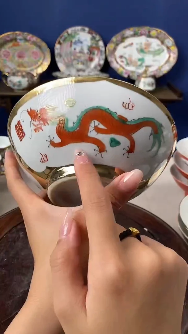 其他微瑕景德镇厂瓷摆件单件