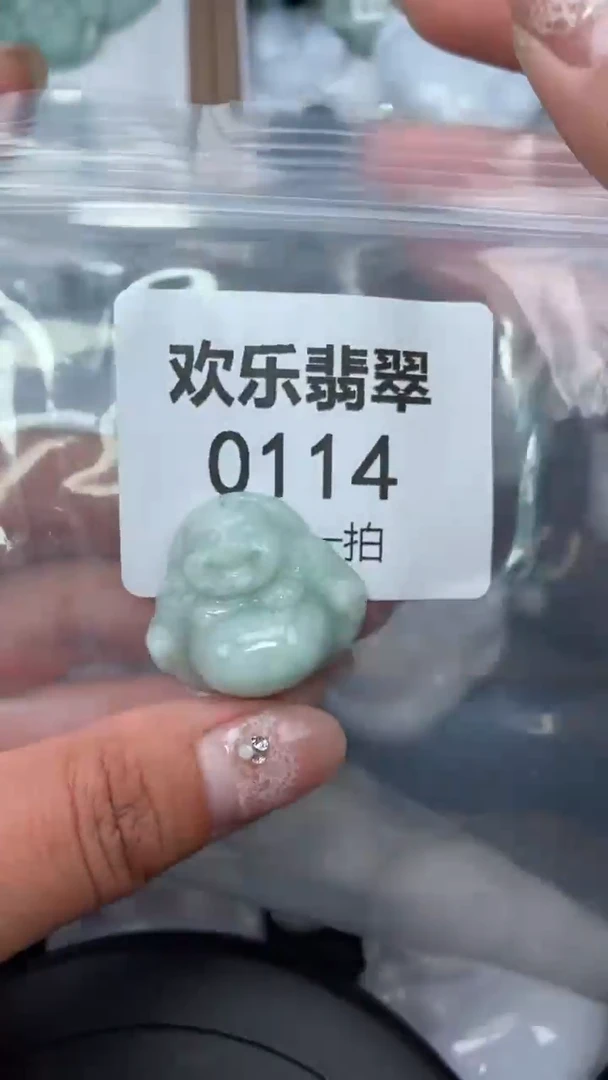 颈饰未镶嵌翡翠缅甸天然翡翠0114