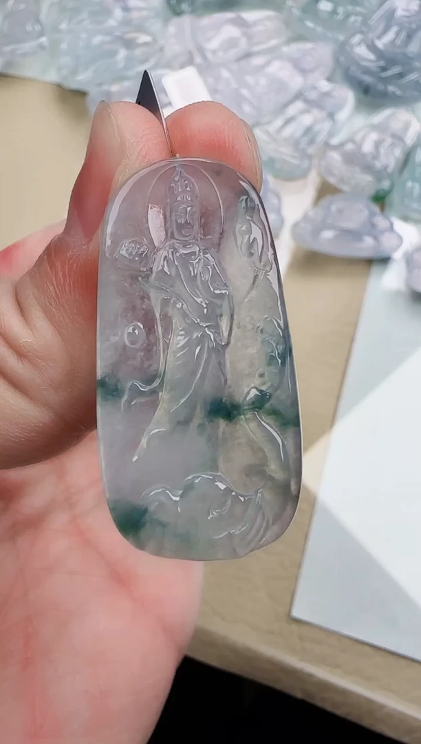 颈饰未镶嵌翡翠缅甸翡翠a货