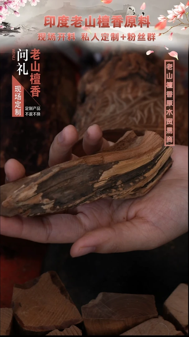 其他檀香木树?老山檀香枯枝