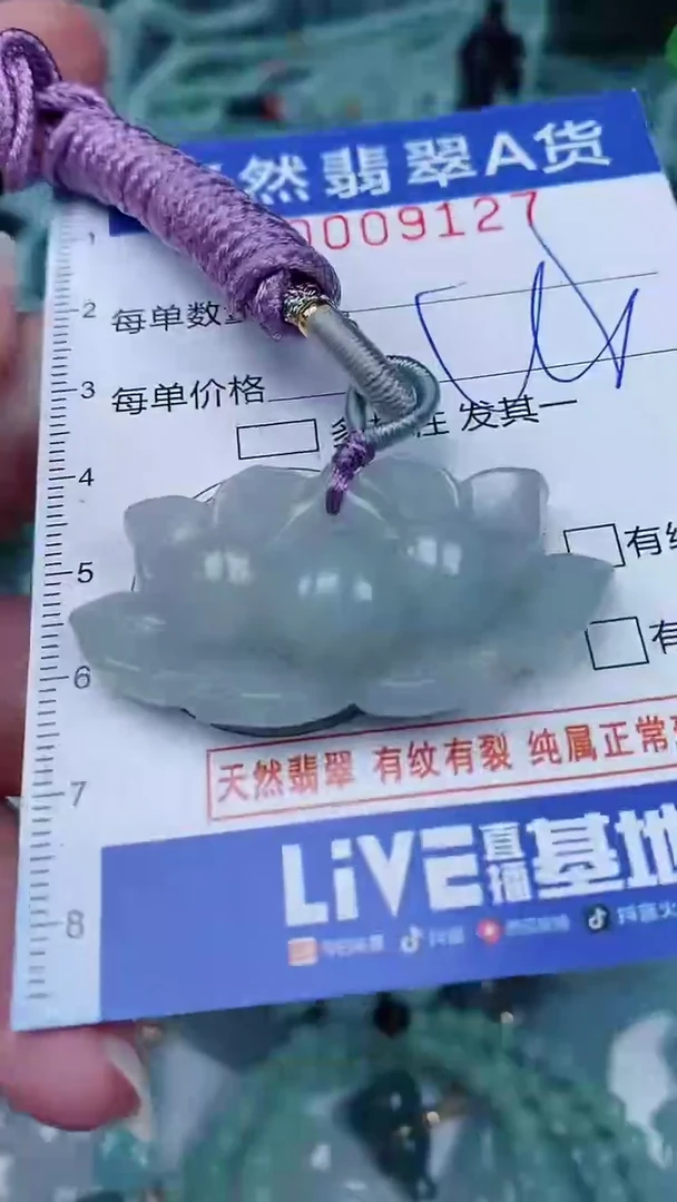 翡翠未镶嵌颈饰00009127