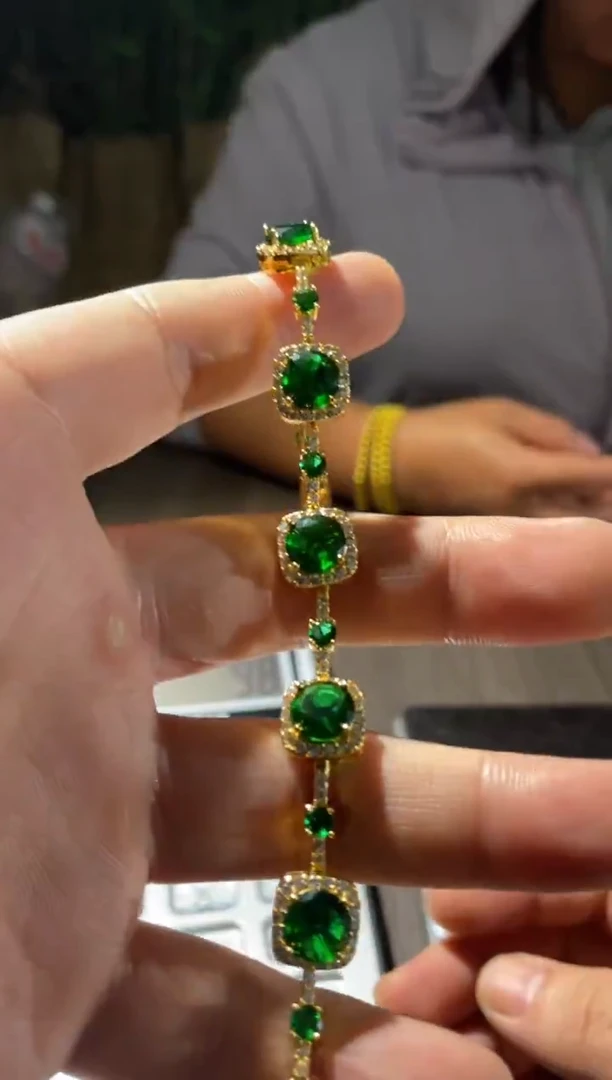 未镶嵌手链祖母绿高端饰品 多样性发1件 FC-069