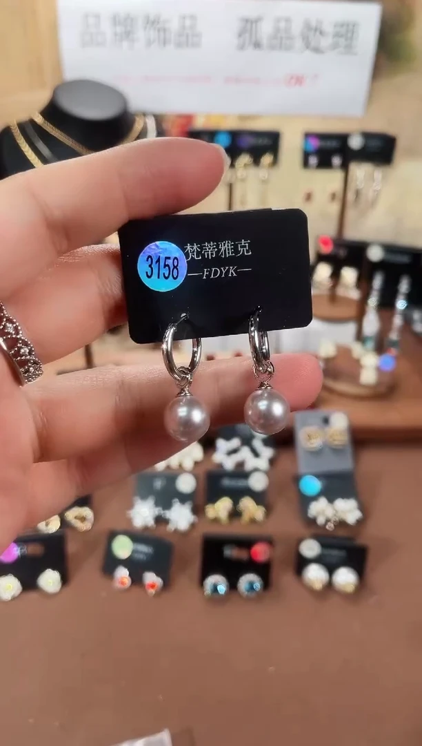 合金925银锆石梵3158