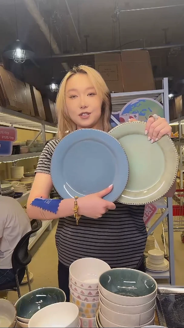 瓷09高温釉下彩陶瓷餐具