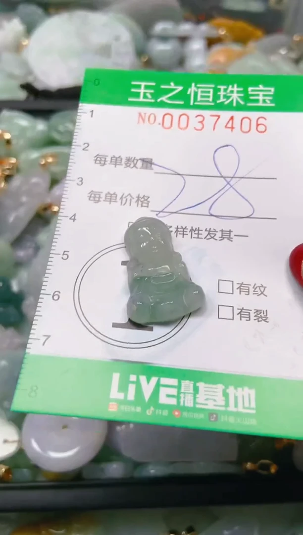 【闪购商品】翡翠颈饰未镶嵌闪购0037406