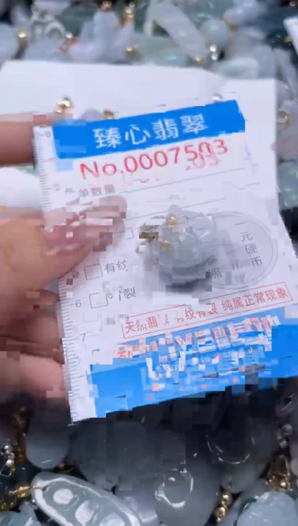 颈饰未镶嵌翡翠7503