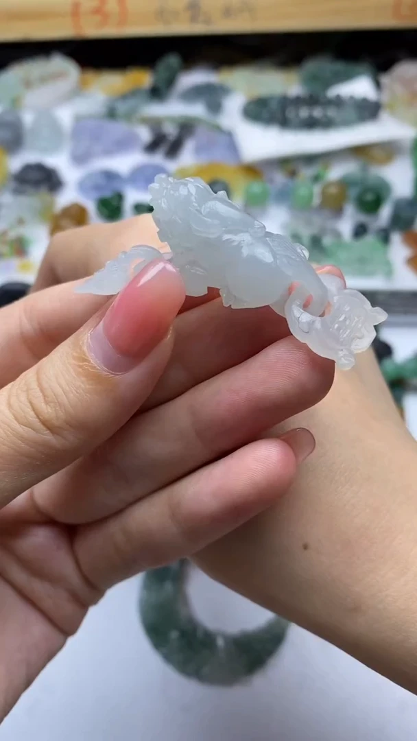 定制翡翠未镶嵌毛货定制不退不换