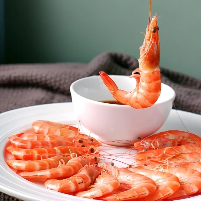 （顺欣园大酒店）白灼鸡尾虾解馋零食