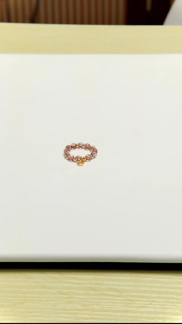 银S925镶嵌戒指水晶超七设计款戒指  多样性发一3