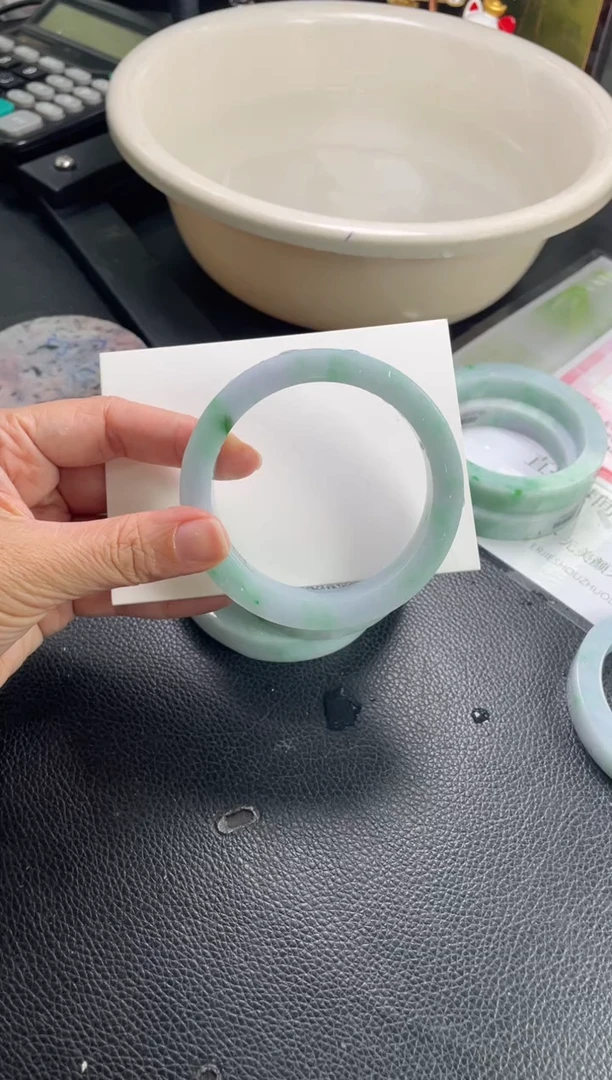 未镶嵌手镯定制翡翠函****三定制手镯ZBZX2/DZS