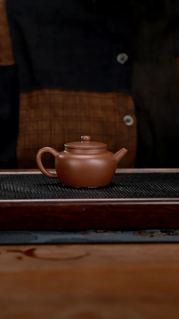 茶壶紫砂150cc黄龙山原矿百年紫泥平盖23