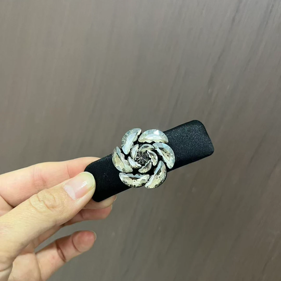 千金风超精致水钻发夹高品质个性bb夹侧边夹刘海夹女