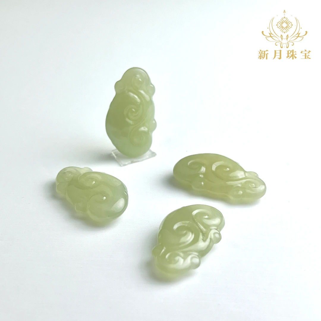 和田玉如意吊坠-多样性发一